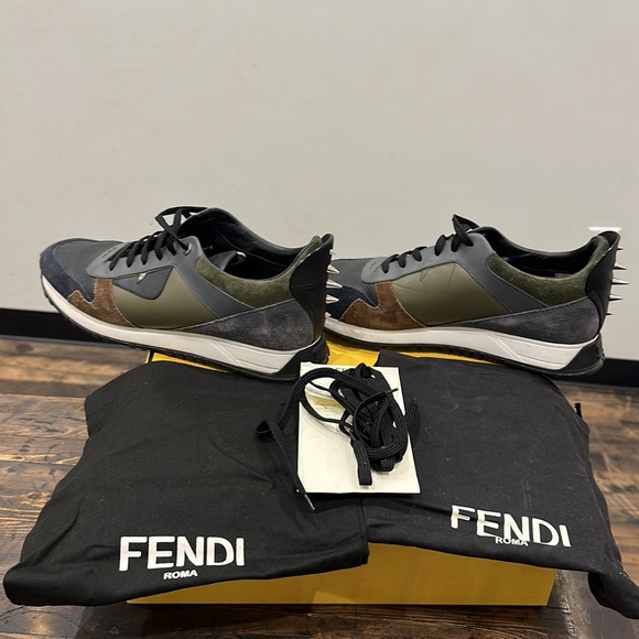FENDI sneakers size 8 - Picture 1 of 8